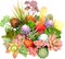 32 Pieces Mini Artificial Succulents Unpotted Realistic Artificial Succulent Fake Plants Colorful Faux Succulents Small Cactus Plants for Garden Flower Kitchen Home Decor
